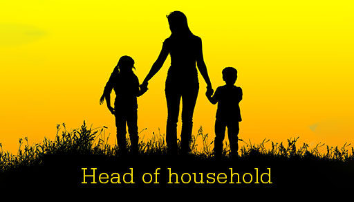 Some taxpayers qualify for more favorable “head of household” tax filing status