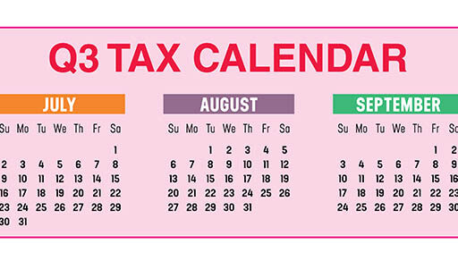 2023 Q3 tax calendar: Key deadlines for businesses and other employers
