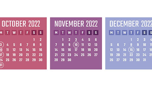 2022 Q4 tax calendar: Key deadlines for businesses and other employers