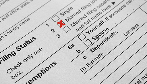 There may be relief from tax liability for “innocent spouses”