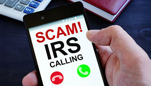 Protect yourself from fraudsters impersonating the IRS and other tax scams